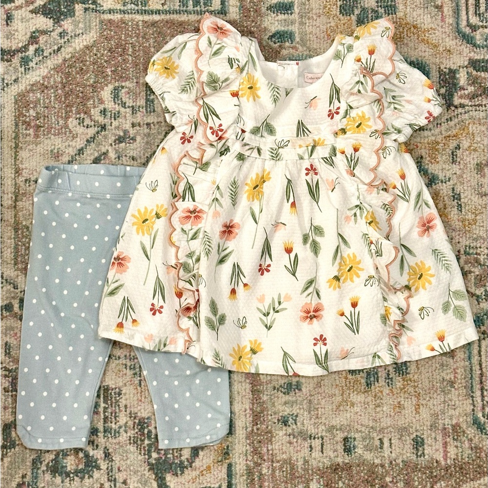 Catherine Maldrino designer set 24M Top and Pants